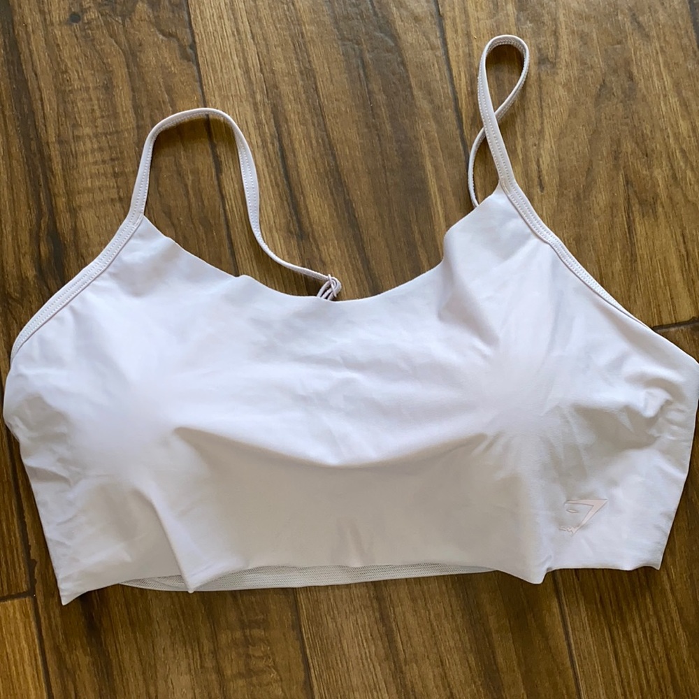 Pale pink no VPL bralette